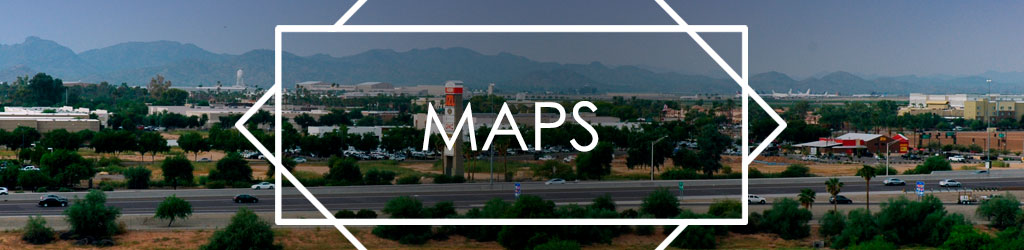 Goodyear maps include drive times, flight times, and more