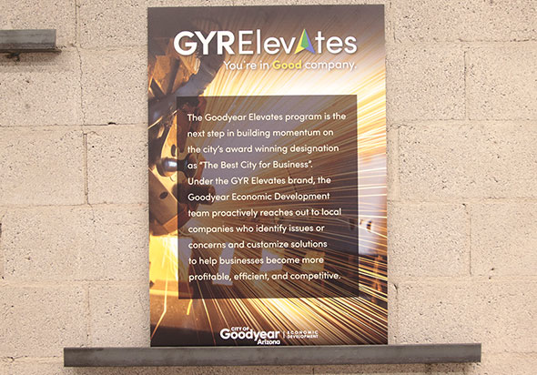 GYR Elevates Advanced Manufacturing Summit - Sign