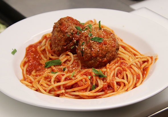 Babbo Italian Eatery Goodyear Grand Opening - Spaghetti