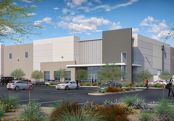 Yuma 143 building for Factor a subsidiary of HelloFresh