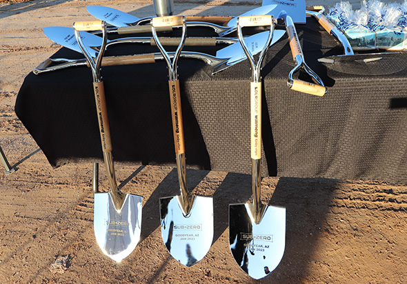 Sub-Zero Ceremonial Shovels