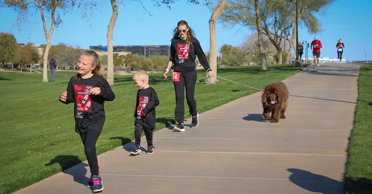 Heart & Sole at Bullard Wash Park