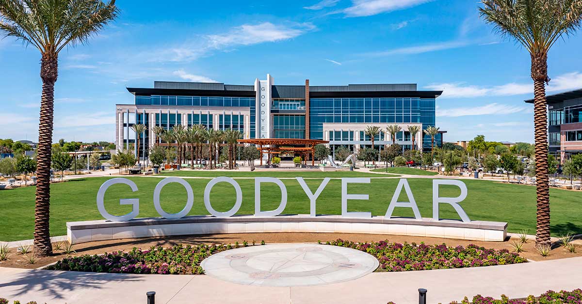 Goodyear Monument Sign